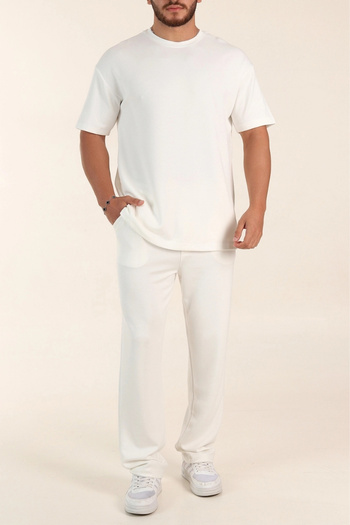 EXSPORT 2-Piece Oversized Comfortable Casual Seasonal Tracksuit Set