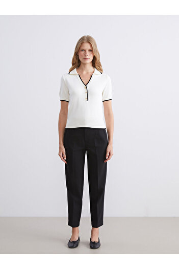 LC Waikiki Sparkling Choices from Shining Store |   Polo Neck Women's Knitwear Sweater
