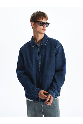 LC Waikiki Indigo Comfortable Fit Men's Jean Jacket