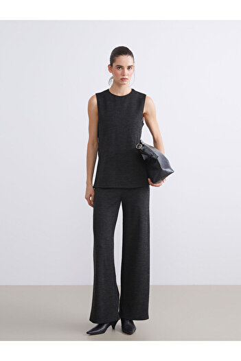 LC Waikiki Sparkling Selections from Shining Store |   Women's Trousers with Elastic Waistband