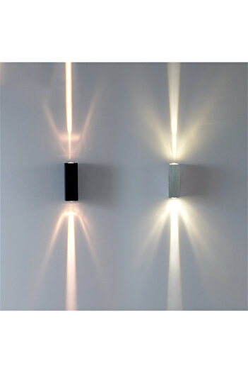 Choice 12W Warm White Frosted Black Outdoor Waterproof Wall Lamp LED COB Waterproof IP65 Aluminum Sconce Li