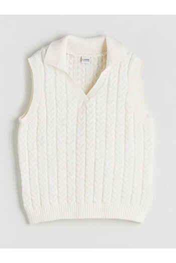 LC Waikiki Sparkling Choices from Shining Store |   Polo Neck Girls' Knitwear Sweater