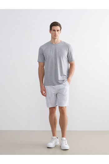LC Waikiki Gray Standard Fit Men's Shorts