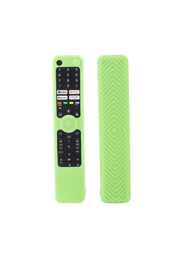 Choice 23.3x4.8x1.7cm Luminous green Luminous Silicone Remote Cover Case for Sony Bravia TV Remote RMF-TX50