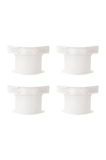 Choice White 4-pack 4Pcs Sheet Fixing Clip Invisible Anti-slip Mattress Four Corner Sheet Fixing Plate Bed