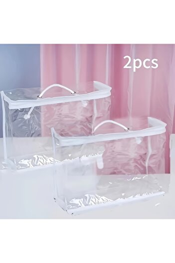 Choice MULTI 1/2pcs PVC transparent bag PVC home textile household four-piece bag PVC storage bag transpare