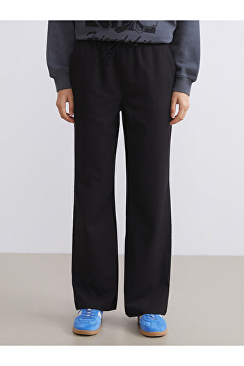 LC Waikiki Sparkling Selections from Shining Store |   Women's Trousers with Elastic Waistband