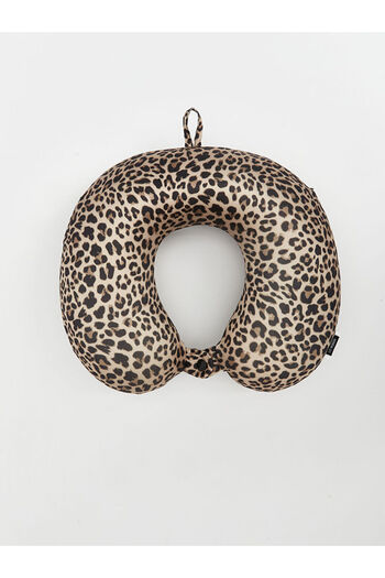 LC Waikiki Create Your Style from Uzg Store |   Leopard Patterned Women's Neck Pillow