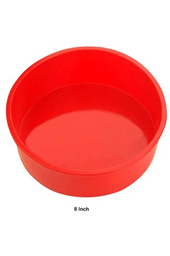 Choice 8 inch 4 6 8 10 Inch Silicone Round Cake Pan 2 3 4 Tier Silicone Cake Mold Heat Resistance Circle Ba