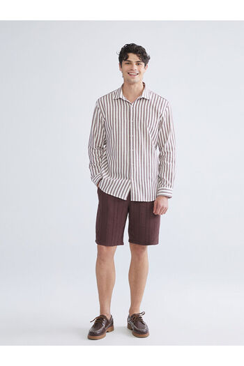LC Waikiki Create Your Style from Uzg Store |   Standard Fit Linen Look Men's Shorts