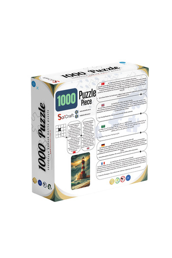 Soi Craft 1000 arça Puzzle Denizlerin Sessiz Koruyucusu