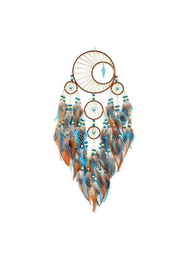Choice 1 Handmade Indian Style Dreamcatcher Wind Chime - Boho Forest Decor for Bedroom/Wedding Gift