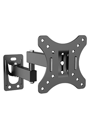 Choice WMX012-2 TV Wall Mount Bracket Full Motion Corner TV Holder Support For 10-32 In TV Swivel Tilts Adj