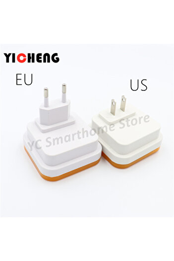 Choice EU WHITE EU US Intelligent LED induction lamp square ring night lamp lamp night light decoration d