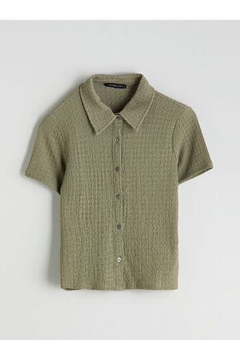 LC Waikiki Create Your Style from Uzg Store |   Textured Women's Shirt