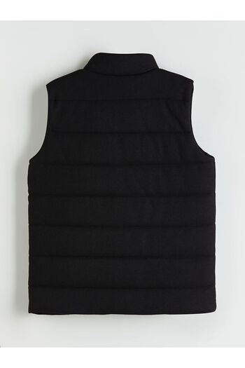 LC Waikiki Black Stand Collar Boy's Vest