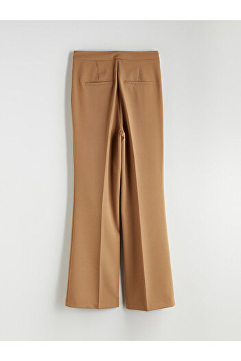 LC Waikiki Sari Dar Fit Flared Leg Women's Trousers