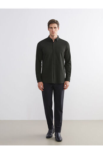 LC Waikiki Men's Black Standard Fit Trousers