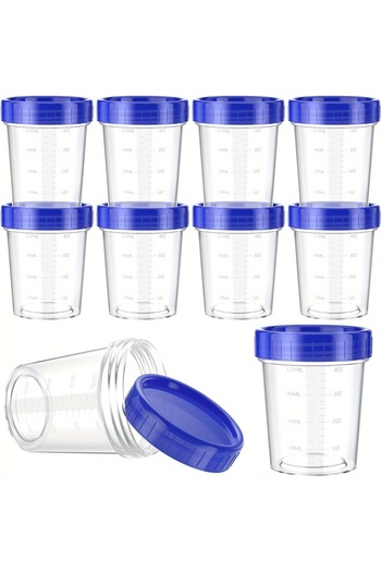 Choice 10 Pcs 10 Pcs/pack 4oz Small Containers with Lids, Salad Dressing Container To Go Airtight Leakproof