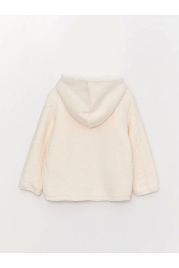 LC Waikiki Lcw Baby Beige Baby Girl Knitwear Cardigan