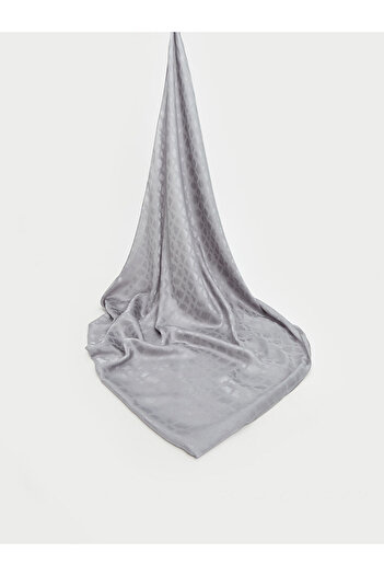 LC Waikiki Gray Patterned Women's Shawl