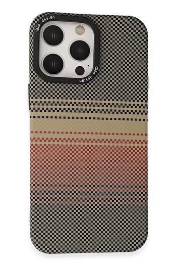 Fuchsia iPhone 15 Pro Basel Cover - Titan Gray