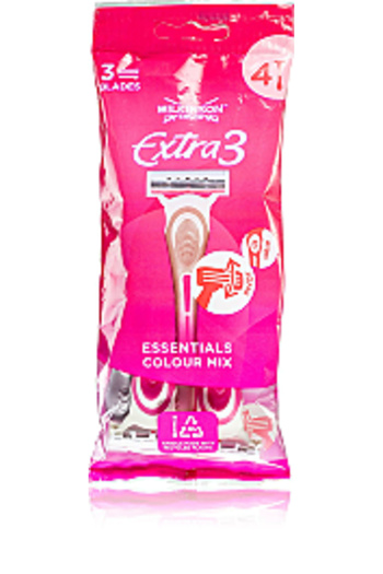 Wilkinson Disposable Razor Sword Extra3 Essential Color Mix