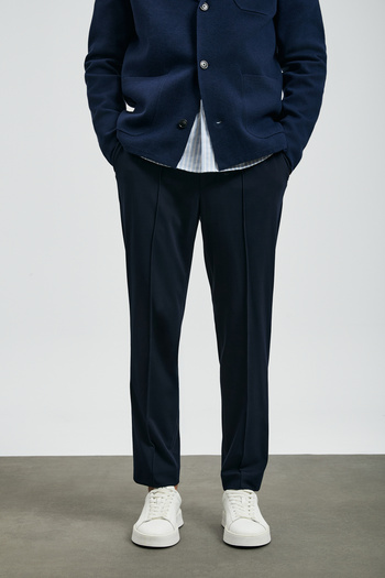 Lufian Pants - Dark blue - Normal waist