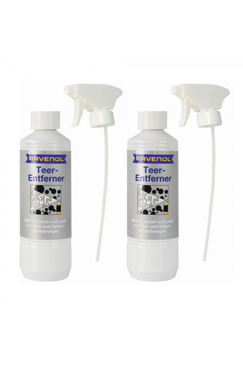 RAVENOL Package 2 x Solution for cleaning tar and oil from paint 500 ml