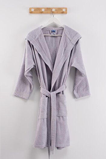 Ender Home Cottonverse Hooded Bathrobe – 100% Cotton, Unisex