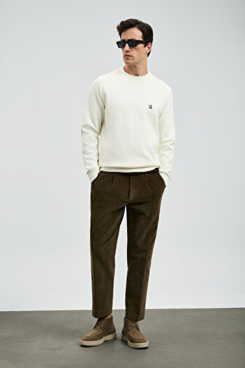 Lufian Grant Men's Sweatshirt Off-White