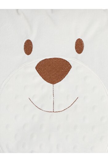 Bebitof My Baby Kumsal Bear-Shaped Diaper Changing Mat 54064 Ecru