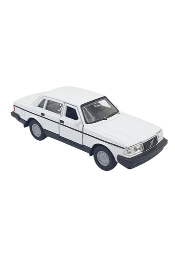 Vardem سيارة فولفو 240 GL موديل 1:32 - 43784-أبيض