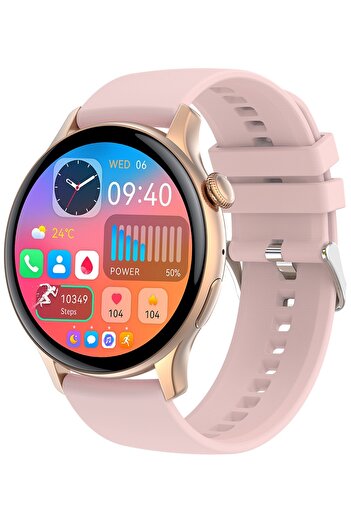 LikeSmart ISP DesignoFiT SmartWatch, 1.43" AMOLED, Bluetooth Call, SpO2 Oximeter, Monitoring