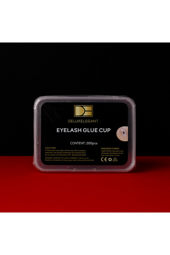 beautilux İpek Kirpik Yapıştırıcı Kabı – 200 Adet Tek Kullanımlık Glue Cup