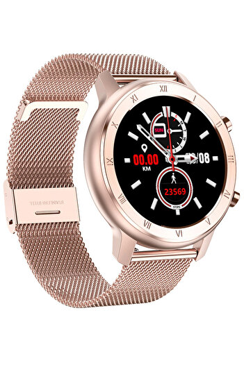 İSP LikeSmart DoFitTech SmartWatch, Full Touch Color Display, 1.2", Menstruation Monitoring, Oxime