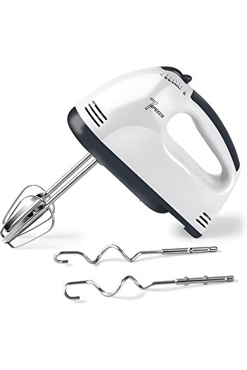 Generic Lightweight Hand Mixer with 260W Power, Portable Egg Beater for Food and Cakes