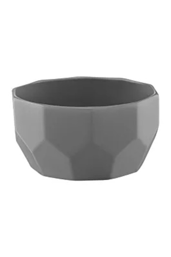 Ambition Diamond Salad Bowl, Porcelain, 13 cm, 0.55 L, Light Grey