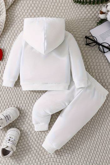 ADABEBEK Premium Mom Dad Me Printed Top and Bottom Baby Set 24322