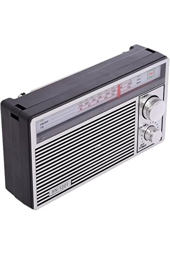 FOXMAG24 Portable Radio, AM/FM/SW3, USB/SD Music Player, Rechargeable Battery, Compact Design