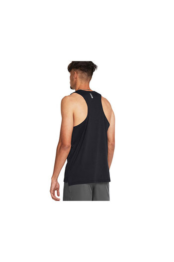 Under Armour Ua Launch Singlet Men's Running Singlet 1382585-001 Black