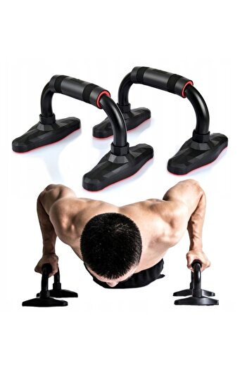 zola Set of 2 push-up handles, non-slip, maximum weight supported 150 kg, 24.5 × 16.5 x 15.5 cm
