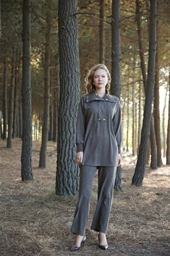 Moodbasic ÇITÇIT DETAYLI TRİKO TAKIM