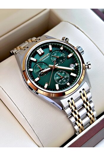 Quantum Functional Sapphire Glass 24 Months Warranty Steel Band Steel Case Men's Wristwatch Pwg1209Sz