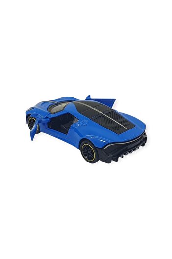Sunman Pull and Drop Car Metal - 6643-06 - Blue