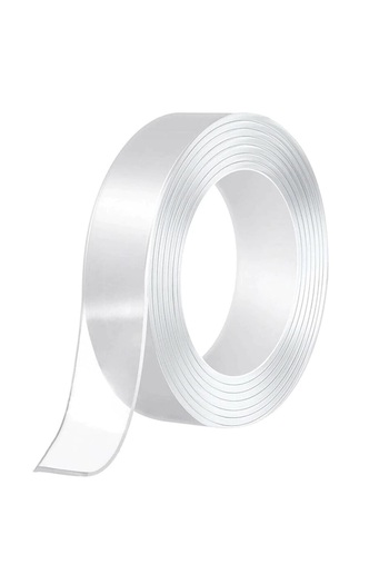 NEO Professional Multifunctional Double-Sided Adhesive Tape, Neo™ Fixx®, Washable, 3cm x 2mm x 5m, Reusable