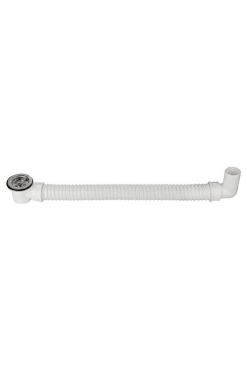 Evotools Flexible Siphon with Valve for Texo Bathtub 40/50 mm 52 mm