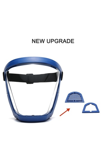 NEO Professional facial protection visor, PRO, leakproof, transparent, lightweight, disinfectable, reuti