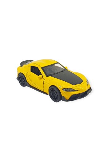 Vardem Pull Drop Car Metal - 3691C - Yellow