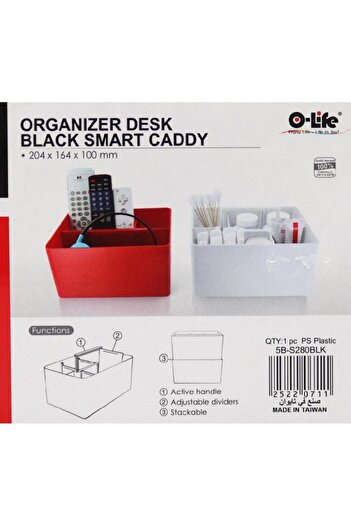 O-LİFE Smart Caddy Desk Organizer